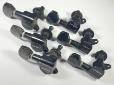 Jackson Guitar Tuners Black Set 3L+3R